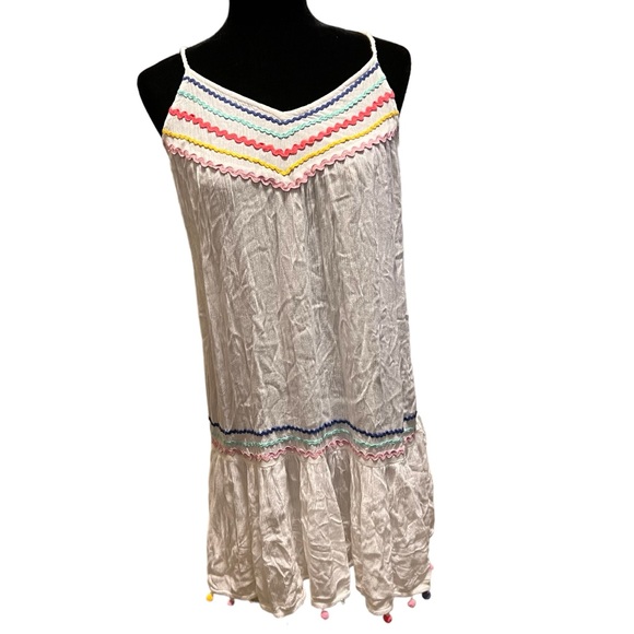 Nanette Lepore White Selina Swim Cover Up - Size Large - Picture 3 of 8